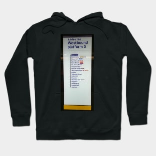 London Underground: Jubilee Line Westbound Hoodie